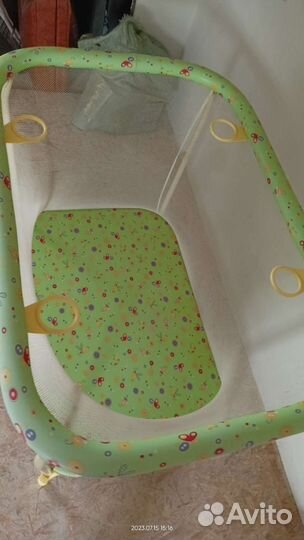 Манеж детский складной