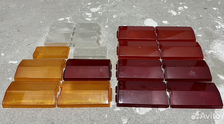 Рассеиватели задних фонарей ваз 2101