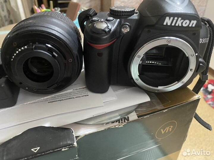 Зеркальный фотоаппарат nicon d3000 kit