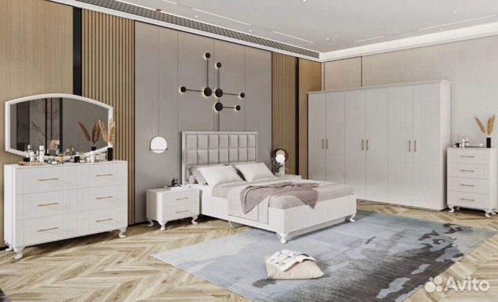 Цена за комплект / Спальня (Новые )