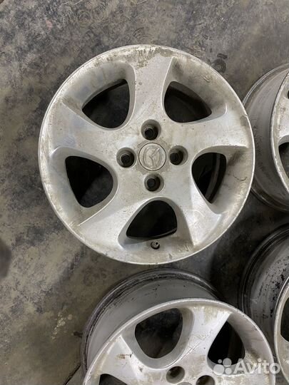 Литые диски r15 бу 4 100