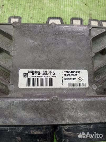 Блок управления двигателем Renault Logan