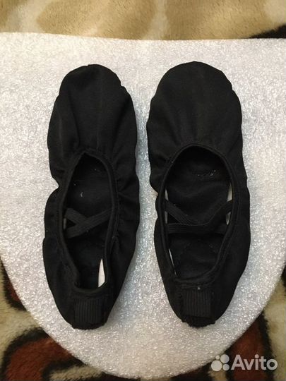 Балетки детские для танцев гимнастики хореографии