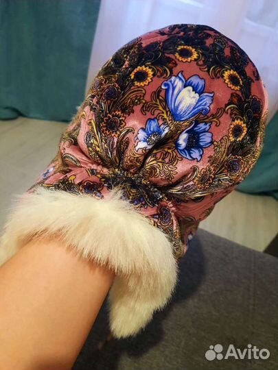 Шапка зимняя меховая женская