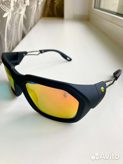 Очки Ray Ban Ferrari матовые поляризационные