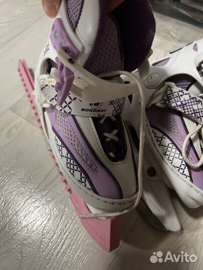 Коньки детские раздвижные