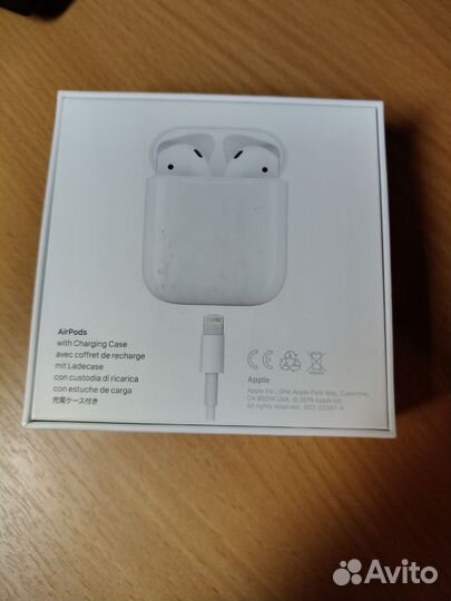 Беспроводные наушники apple airpods