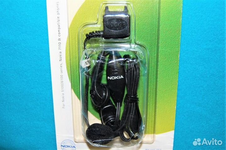 Гарнитура Nokia HDC-9P для Nokia 6310i Новая