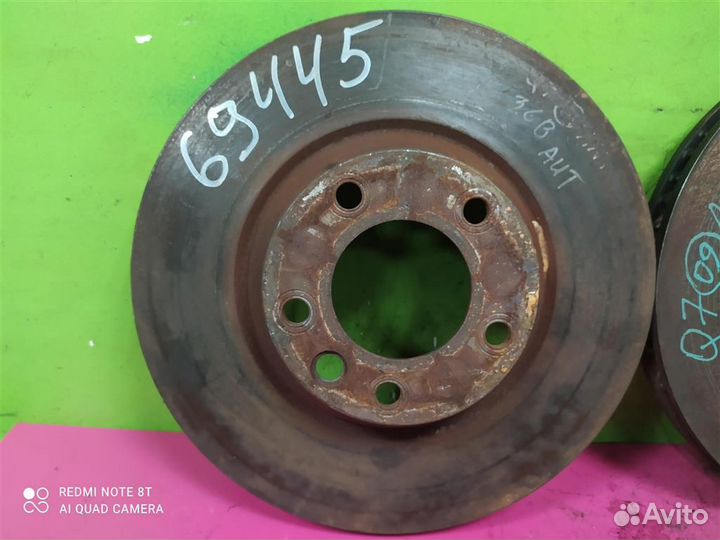 Тормозные диски Audi Q7 Touareg 1 Cayenne 3,6 4,2