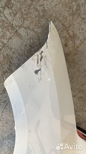 Перелнее левое крыло renault fluence