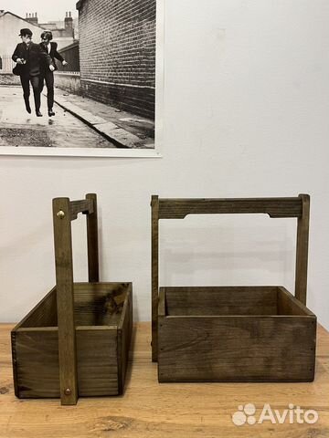 Ящик для цветов деревянный