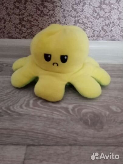 Мягкая игрушка осьминог перевертыш