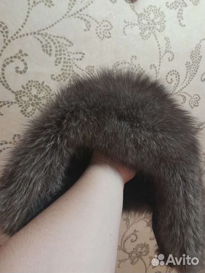 Шапка из чернобурки