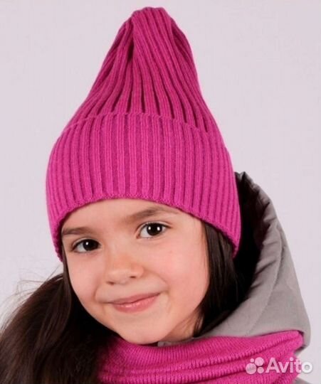 Шапка тыковка для девочек
