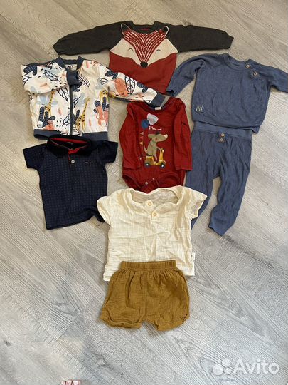 Пакет одежды на мальчика 80 86 H&M Reserved