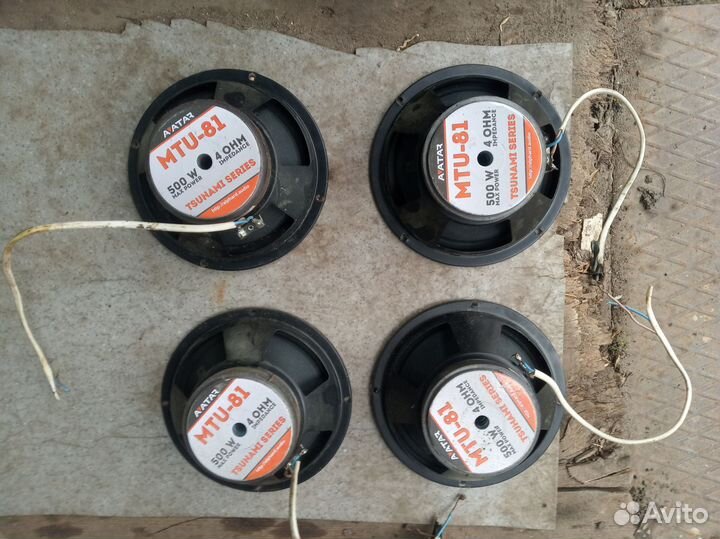 Динамики Аватары MTU 81
