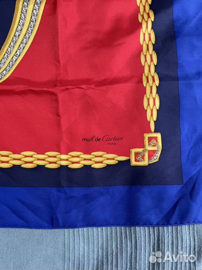 Шелковый платок Mus de Cartier