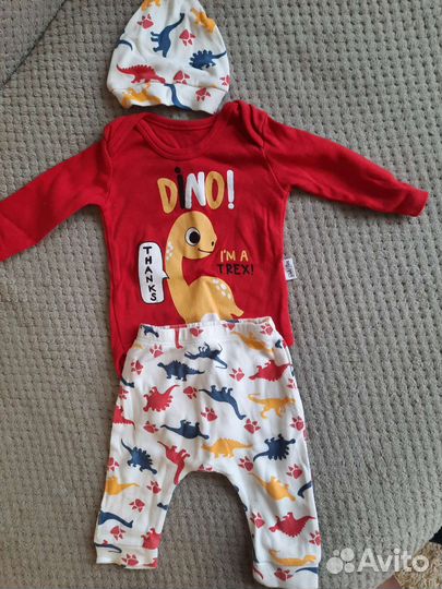 Вещи пакетом на мальчика от 0 до 6 месяцев