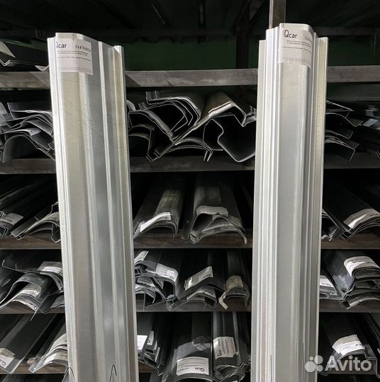 Порог левый Hyundai Accent 1999-2010 (полный профи