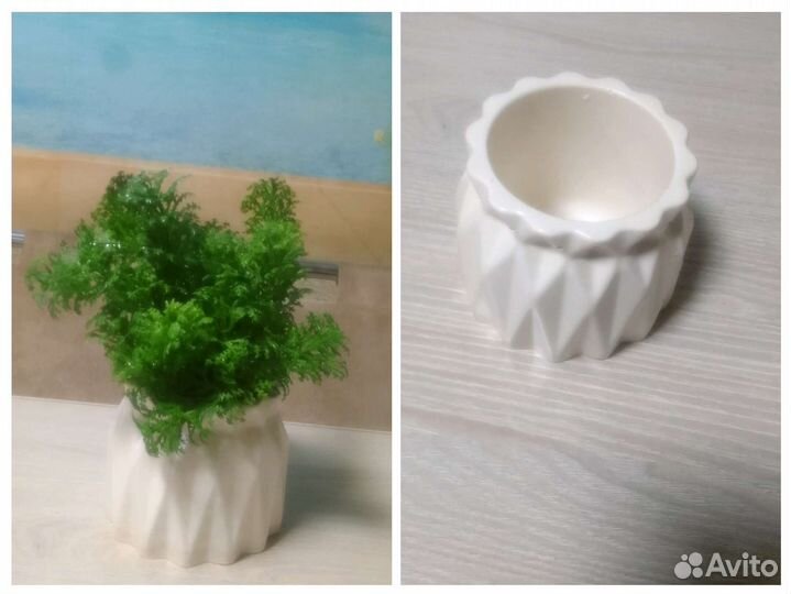 Гипсовые фигуры, органайзер, подсвечники