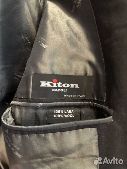 Пиджак Kiton производство Италия