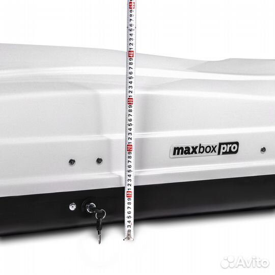 Автобокс MaxBox PRO 520 (большой) белый двусторонн