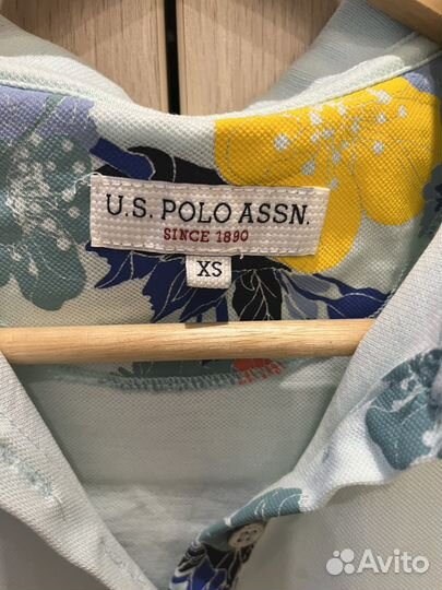 Us polo футболка