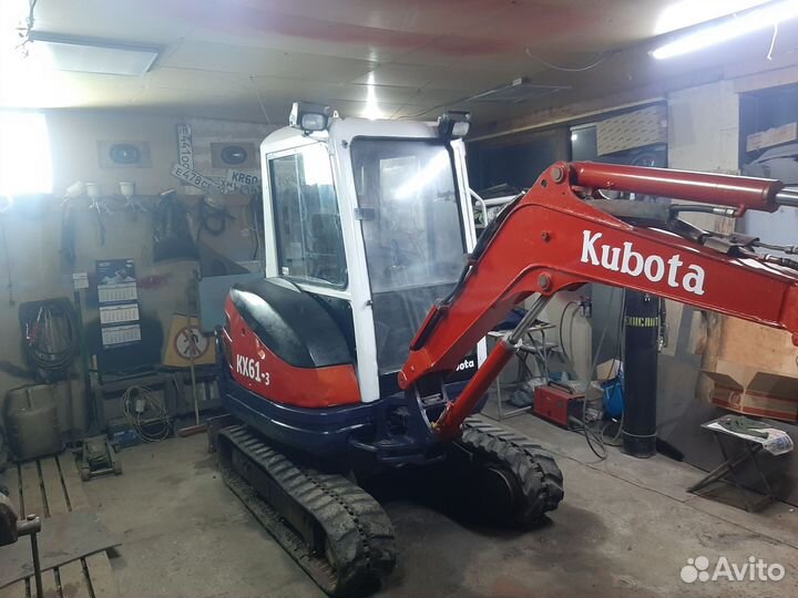 Мини-экскаватор Kubota KX61-3, 2006