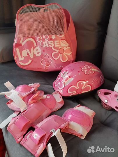 Роликовые коньки детские раздвижные