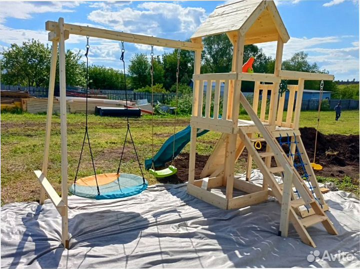 Детский игровой комплекс уличный