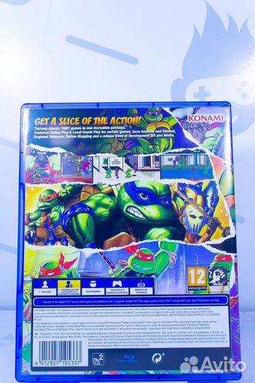 PS4 tmnt: The Cowabunga Collection б/у с гарантией