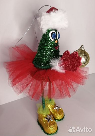 Новогодняя поделка в садик или в школу