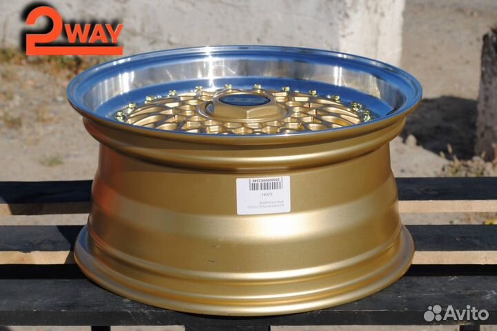 R15 BBS RS Style 7J ET20 4*98/100 Gold ML (GX81)