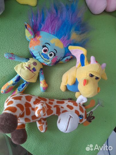 Игрушки пакетом для девочки