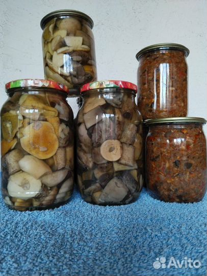 Маринованные опята