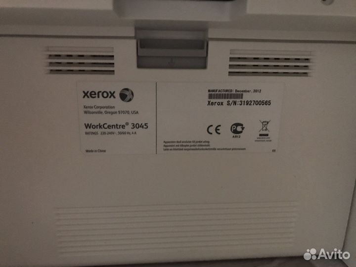 Мфу xerox 3045