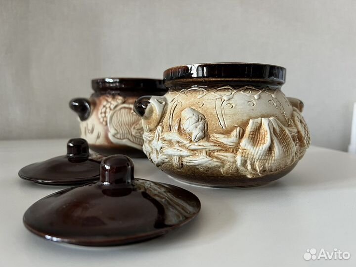 Глиняный горшок для запекания