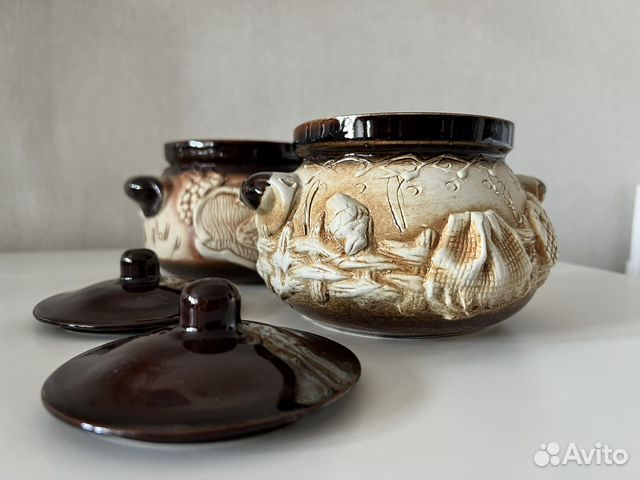 Глиняный горшок для запекания