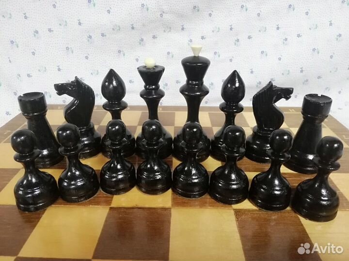 Советские шахматы с большими фигурами СССР