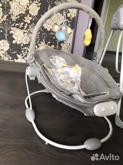 Детские качели шезлонг