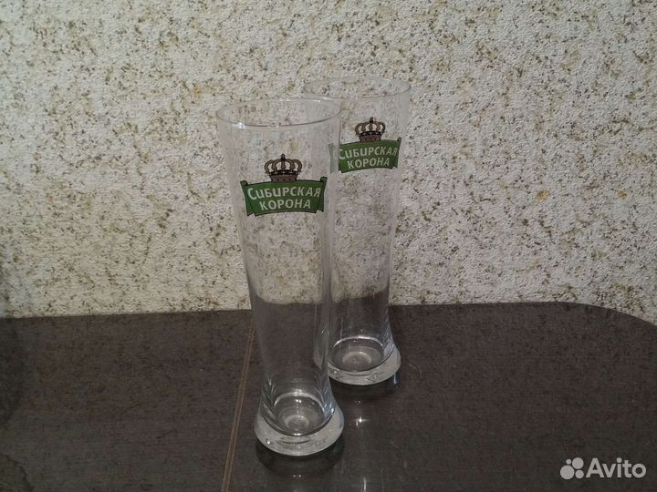 Стаканы пивные объем 0.5л