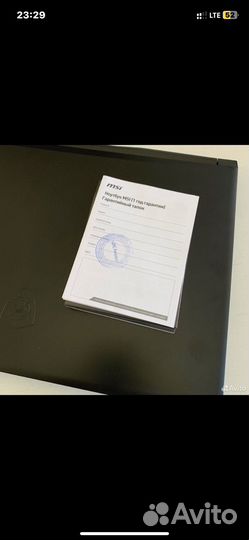 Игровой ноутбук msi 17 3