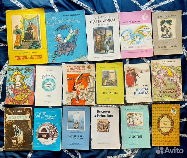 Тонкие детские книжки СССР. 67 шт