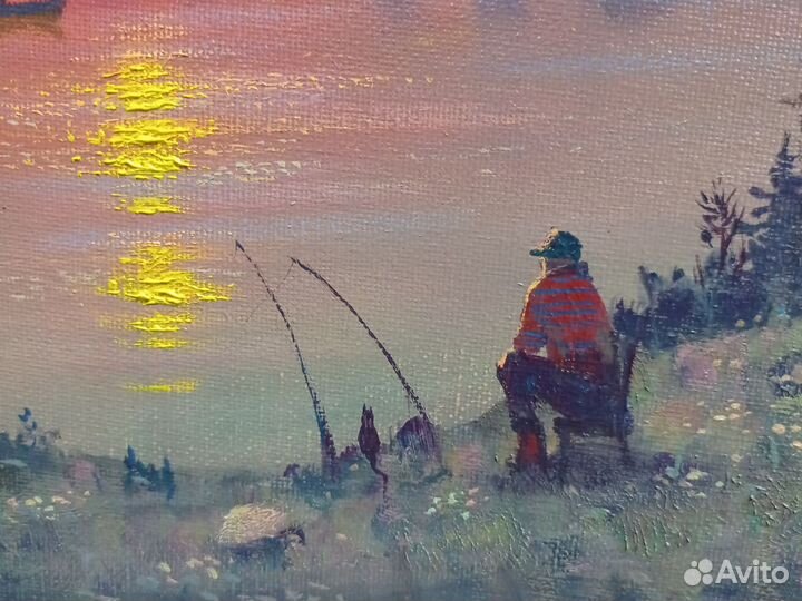 Картина маслом на холсте 