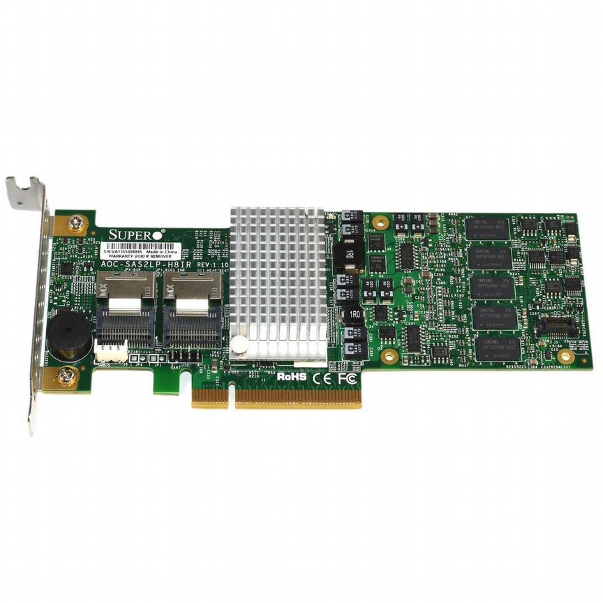 [AOC-SAS2LP-H8IR] Контроллер Supermicro Pci-E8x 512m Aoc-Sas2lp-H8ir