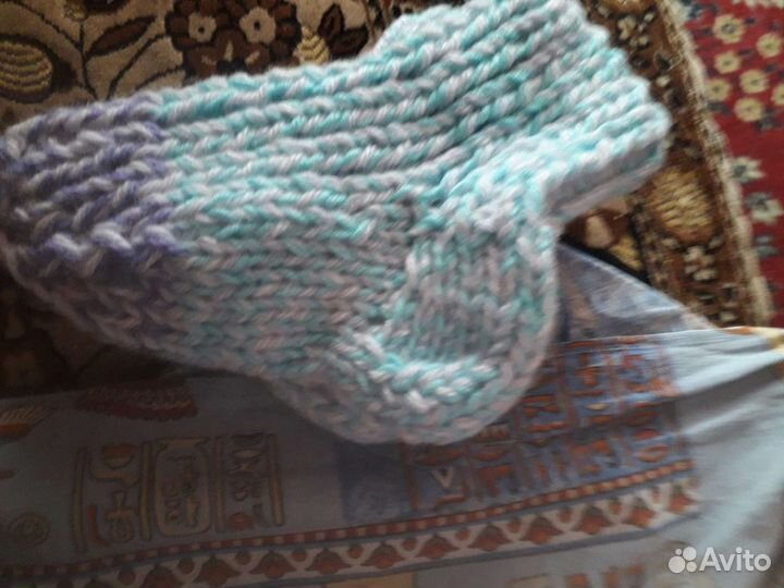 Носки детские вязаные