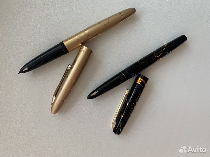 Ручка перьевая СССР white feather, wing sung