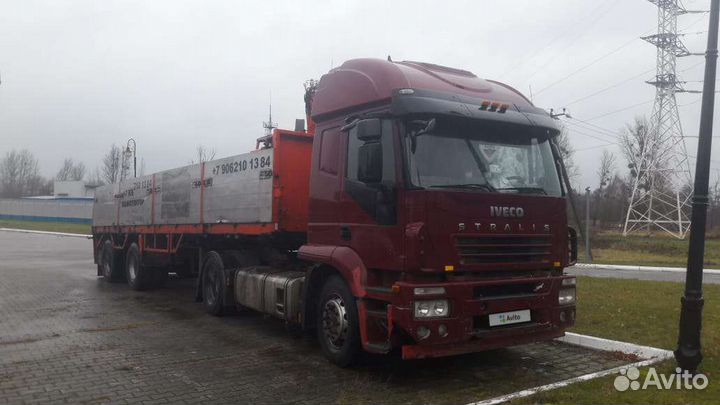 IVECO Stralis с КМУ, 2007