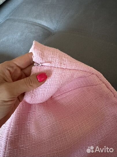 Твидовые шорты 44 размер