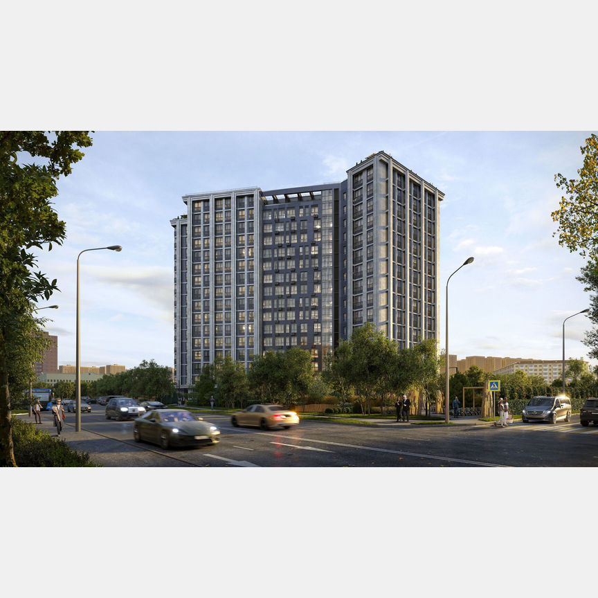 2-к. квартира, 42,5 м², 13/16 эт.